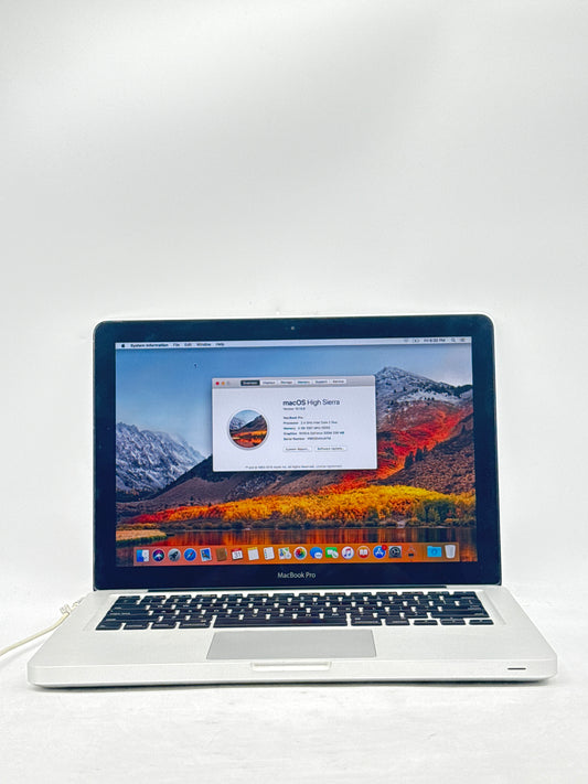 2009 Apple MacBook Pro 13.3" A1278 Intel Core 2 Duo 4GB RAM 250GB HDD