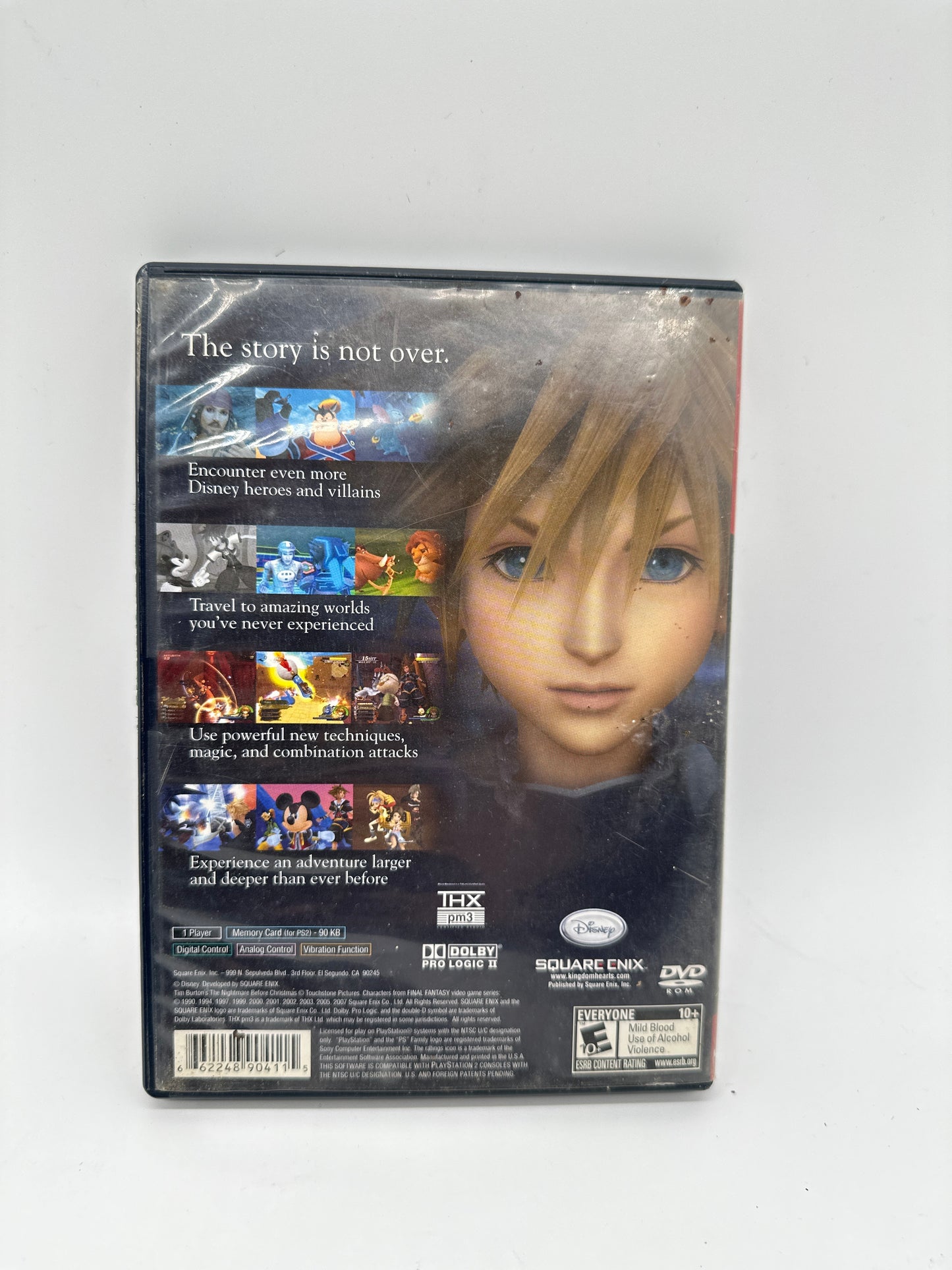 Kingdom Hearts 2 - PlayStation 2 - Action RPG - Free Shipping