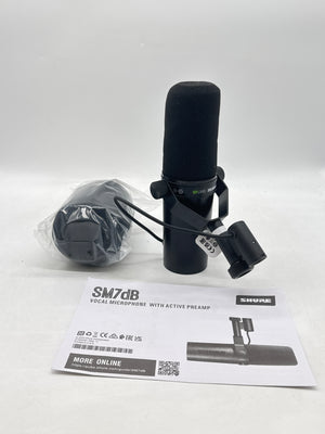 Shure SM7dB Dynamic Cardioid Vocal Microphone