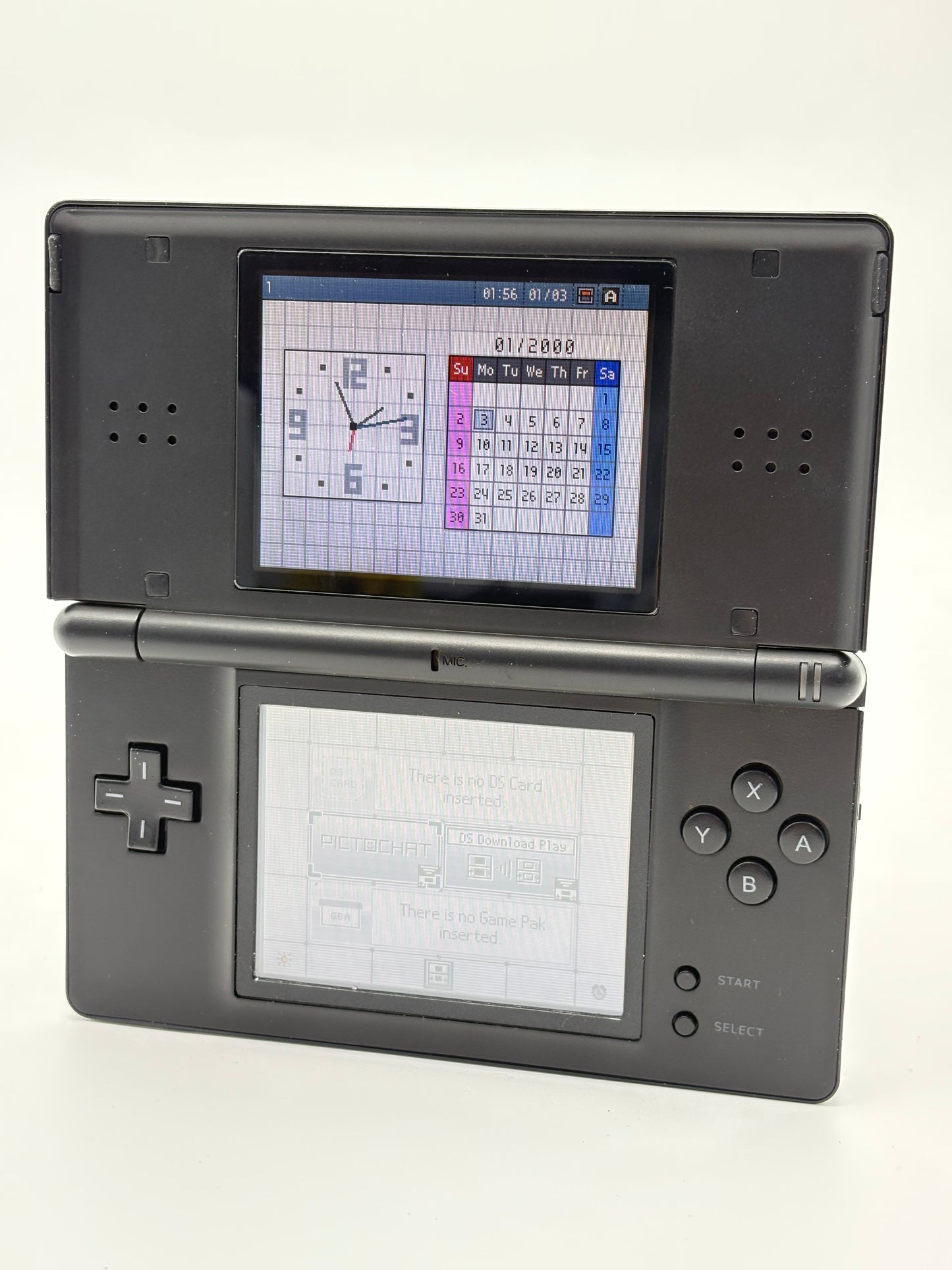 Nintendo DS Lite USG-001 Black Console UNTESTED AS IS #300