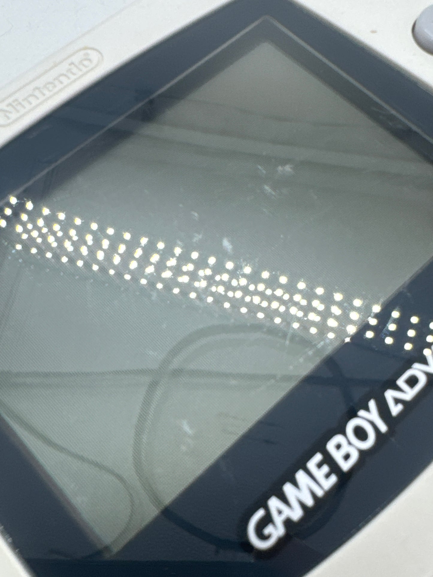 Nintendo Game Boy Advance AGB-001 White Console #5