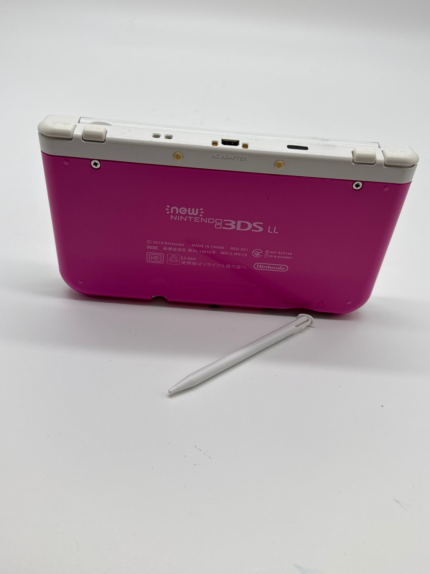 Nintendo “New” 3DS LL Pink RED-001 Console #69