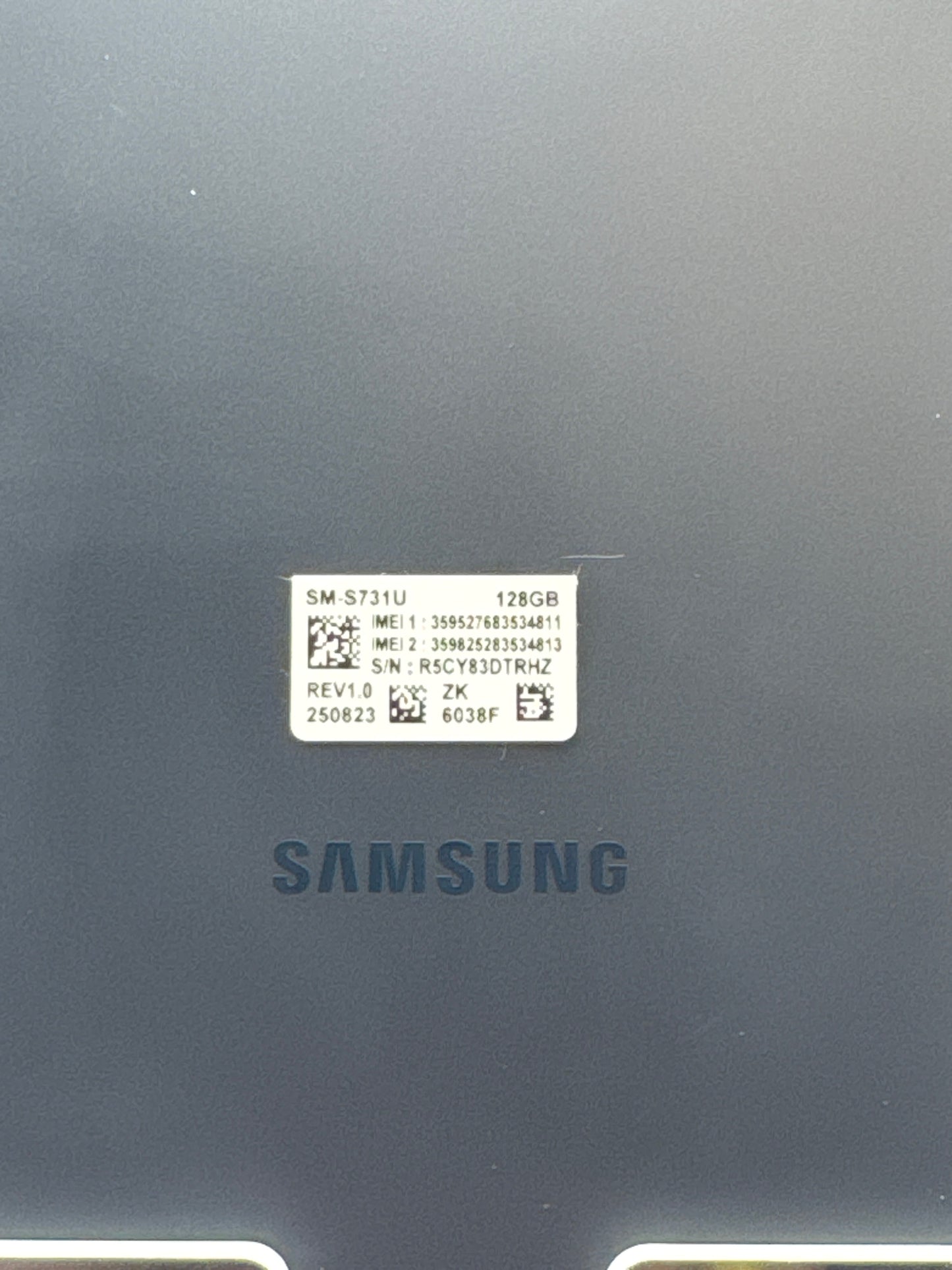 AT&T Samsung Galaxy S25 FE 6.7" SM-S731U 128GB 8GB RAM Jet black