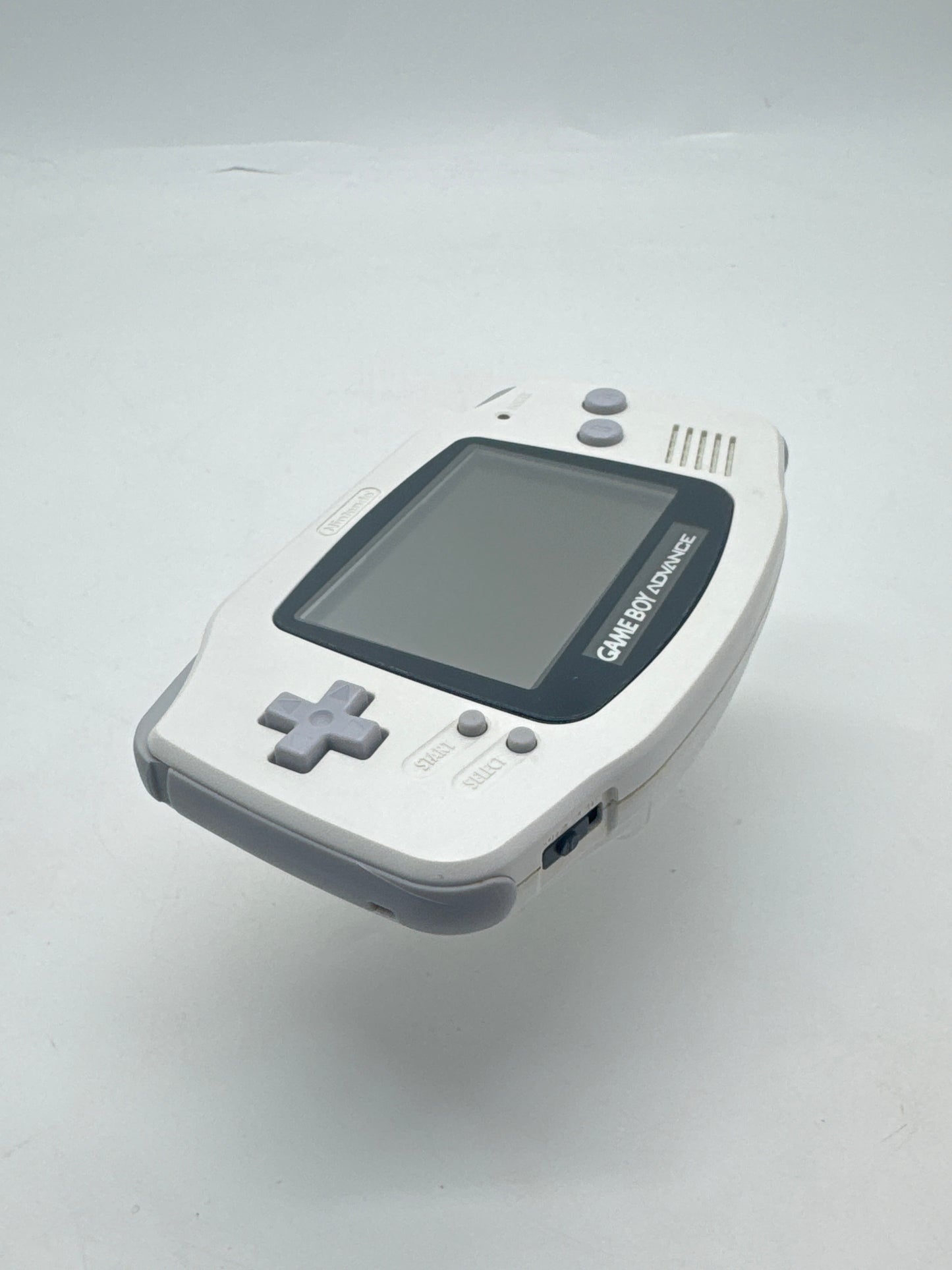 Nintendo Game Boy Advance AGB-001 White Console #6 Aftermarket Lens or/and Shell