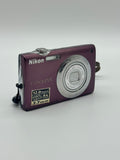 Nikon Coolpix S3000 Digital Camera Purple - Lens error For Parts image 4