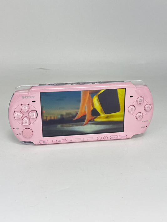 Sony PSP-3000 Pink Console #445 w/ 1200mAh Battery