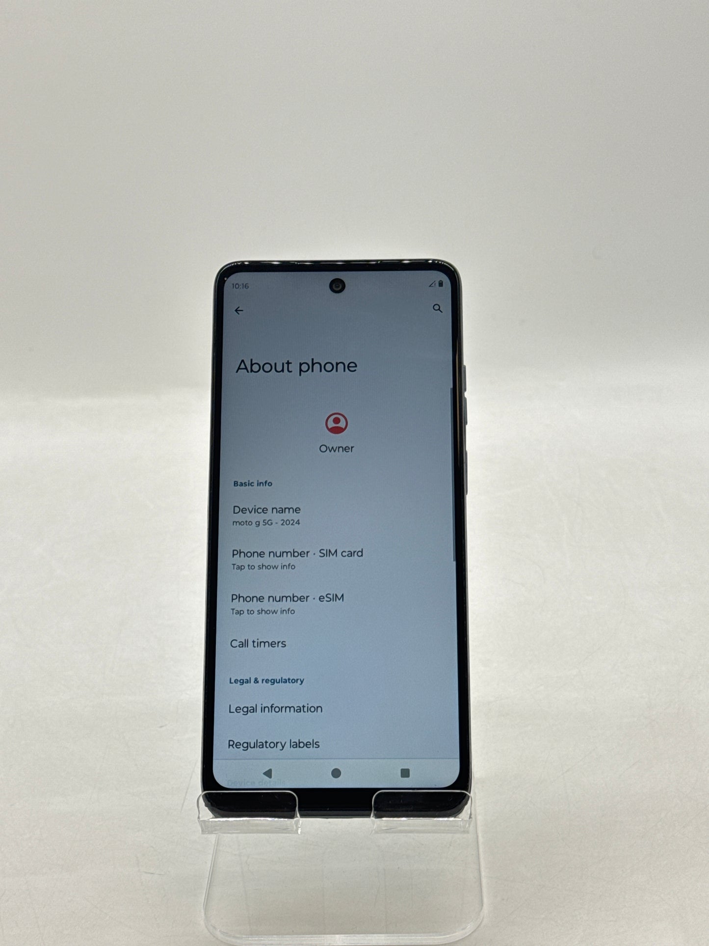 MetroPCS Motorola Moto G 2024 6.6" XT2417-1 128GB 4GB RAM Sage Green