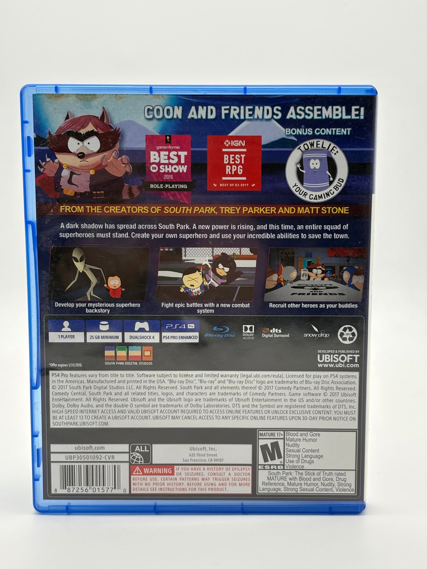 South Park: The Fractured But Whole - PlayStation 4 PS4