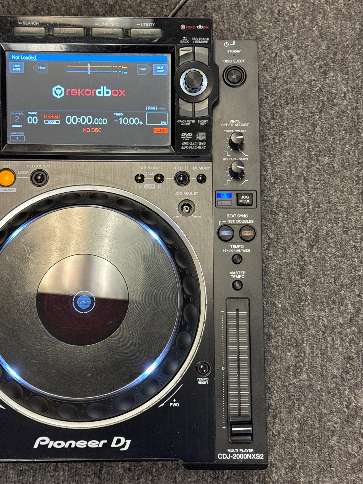 Pioneer DJ CDJ-2000NXS2 Professional Multi-Player - Read!
