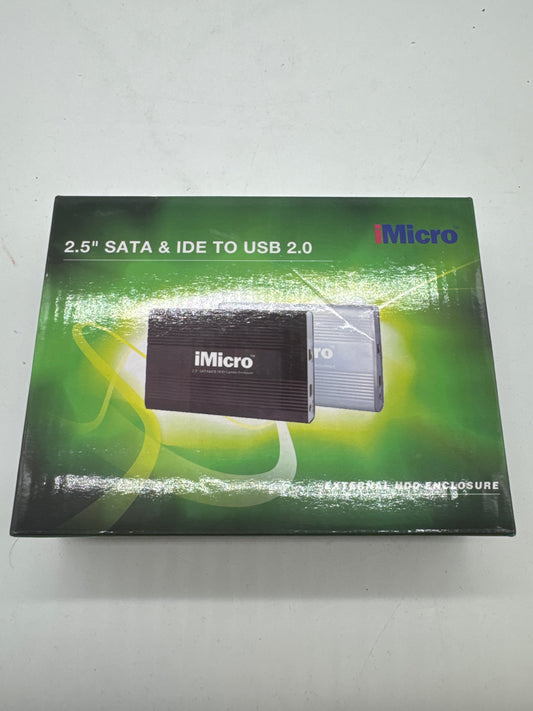 iMicro 2.5" SATA & IDE TO USB 2.0 Open Box