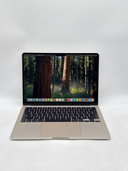 2022 Apple MacBook Air 13.6" A2681 M2 8C-CPU 8C-GPU 8GB RAM 256GB SSD Starlight