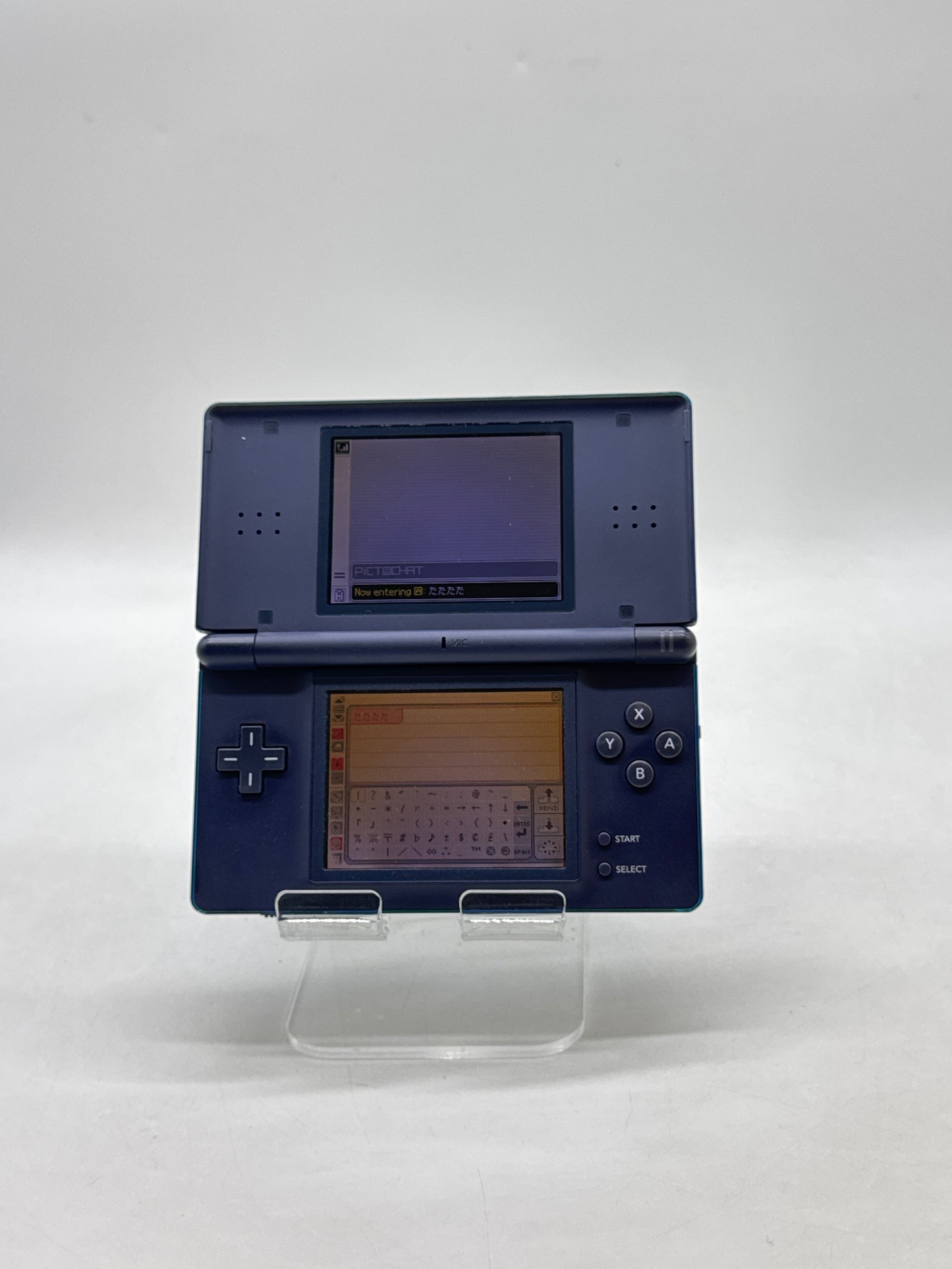 Nintendo DS Lite USG-001 Cobalt Blue Handheld Console Only - Read!