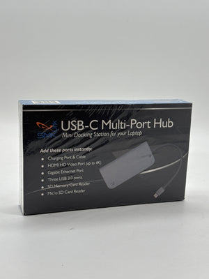 SMK-Link USB-C Multi-Port Hub HDMI USB SD Card Reader Power Delivery New Sealed