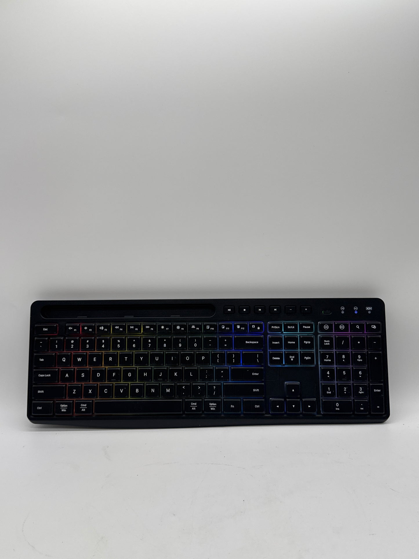 Wireless Keyboard with Backlit 2.4Ghz Rechargeable
