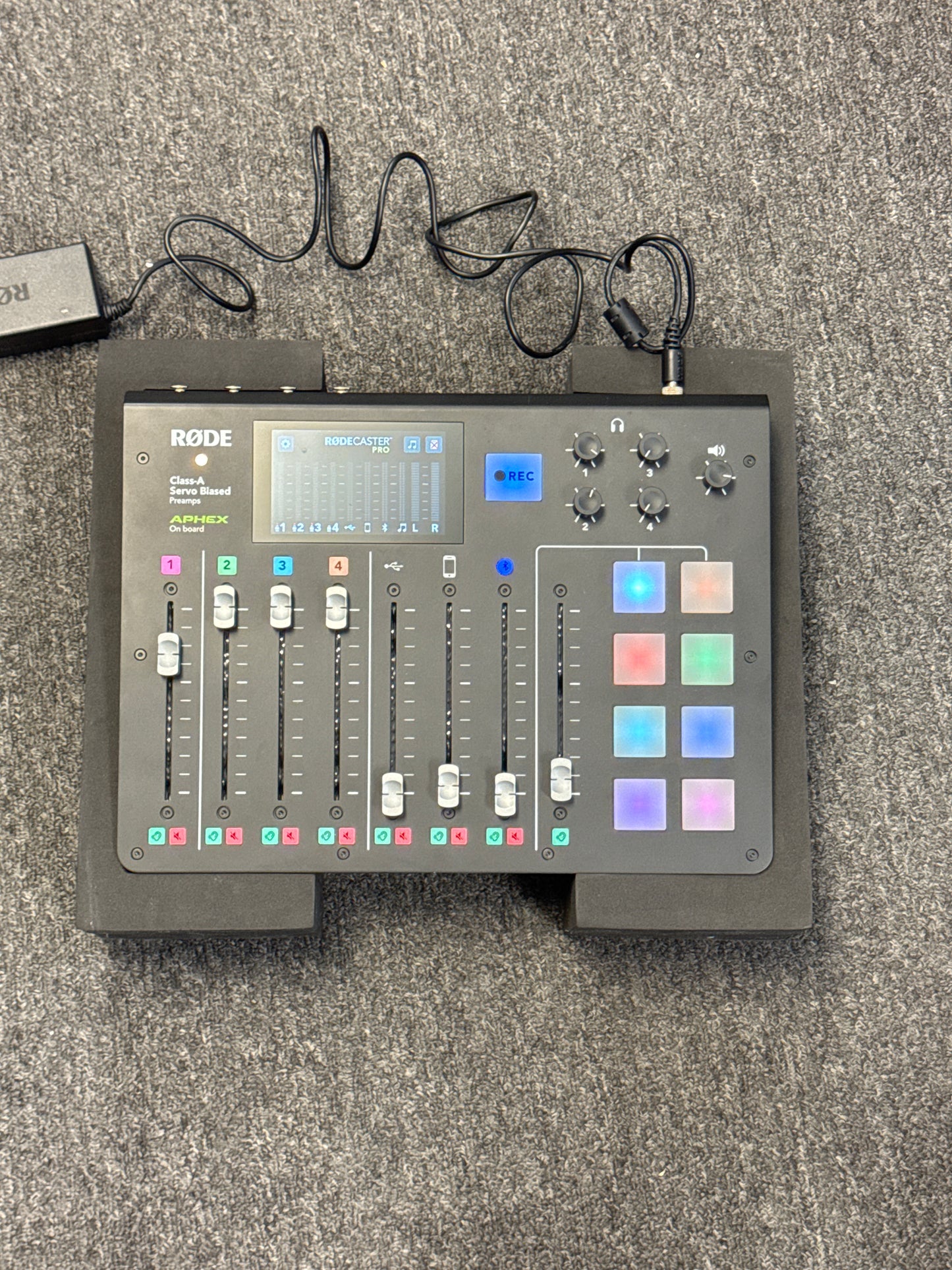 Rode Rodecaster Pro 4 Channel Podcast Production Studio