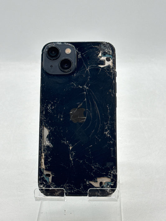 AT&T Apple iPhone 13 A2482 256GB Midnight - Cracked Read!