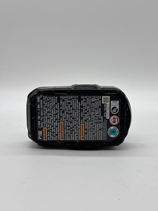 RYOBI P190 2.0 AMP HOUR COMPACT 18V LITHIUM ION BATTERY