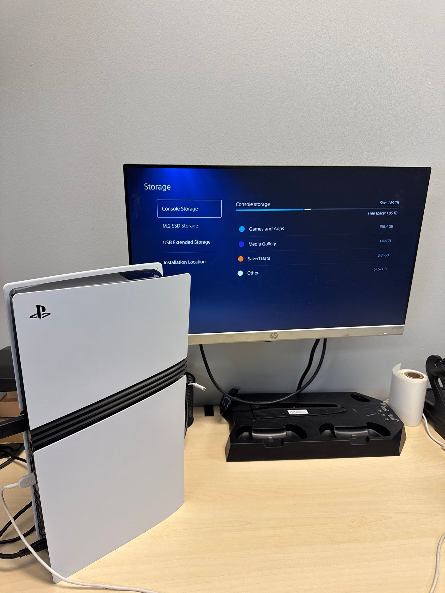 Sony PlayStation 5 Pro PS5 CFI-7019 2TB Console White w/Disc Drive & 2TB SSD