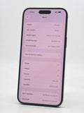 Unlocked Apple iPhone 15 Pro Max A2849 256GB Black Titanium - Service Battery 78% image 2