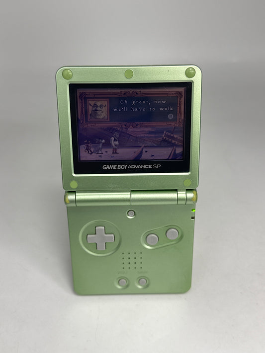 Nintendo Game Boy Advance SP AGS-001 Green Console Only #406