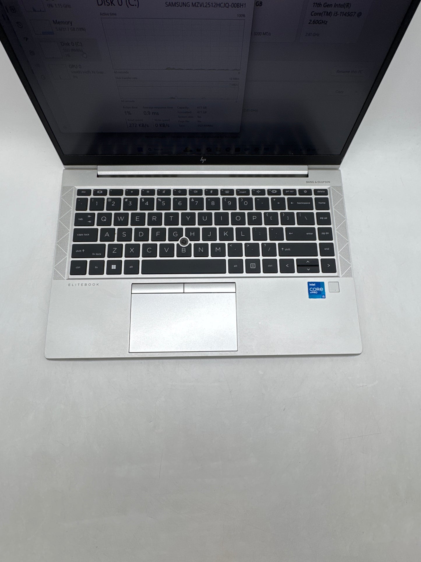 HP EliteBook 840 G8 14.0" FHD Core i5-1145G7 2.6GHz 32GB RAM 512GB SSD - Read!