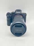 Sony A7R II Digital Camera Black 3 Batteries Charger Used - B image 2