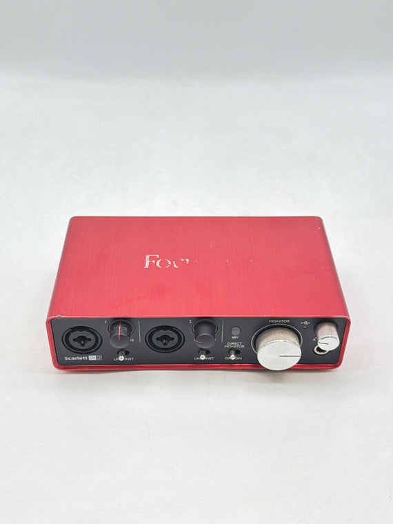 Focusrite Scarlett 2i2 2-Channel USB Audio Interface