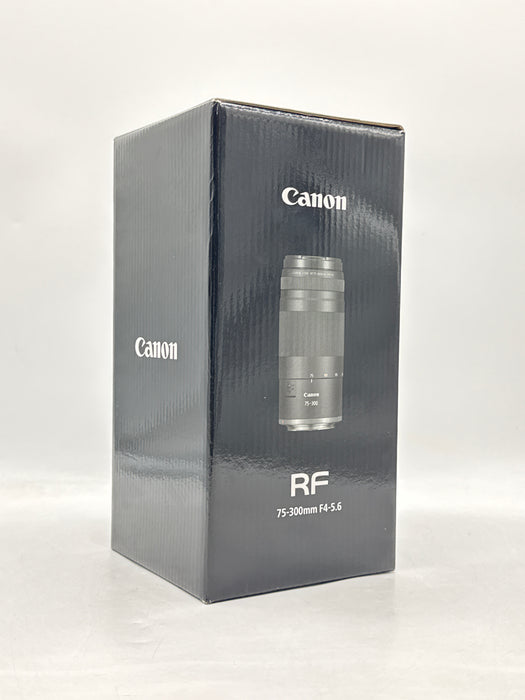 New Canon RF 75-300mm f/4-5.6 Zoom Lens RF Mount Black
