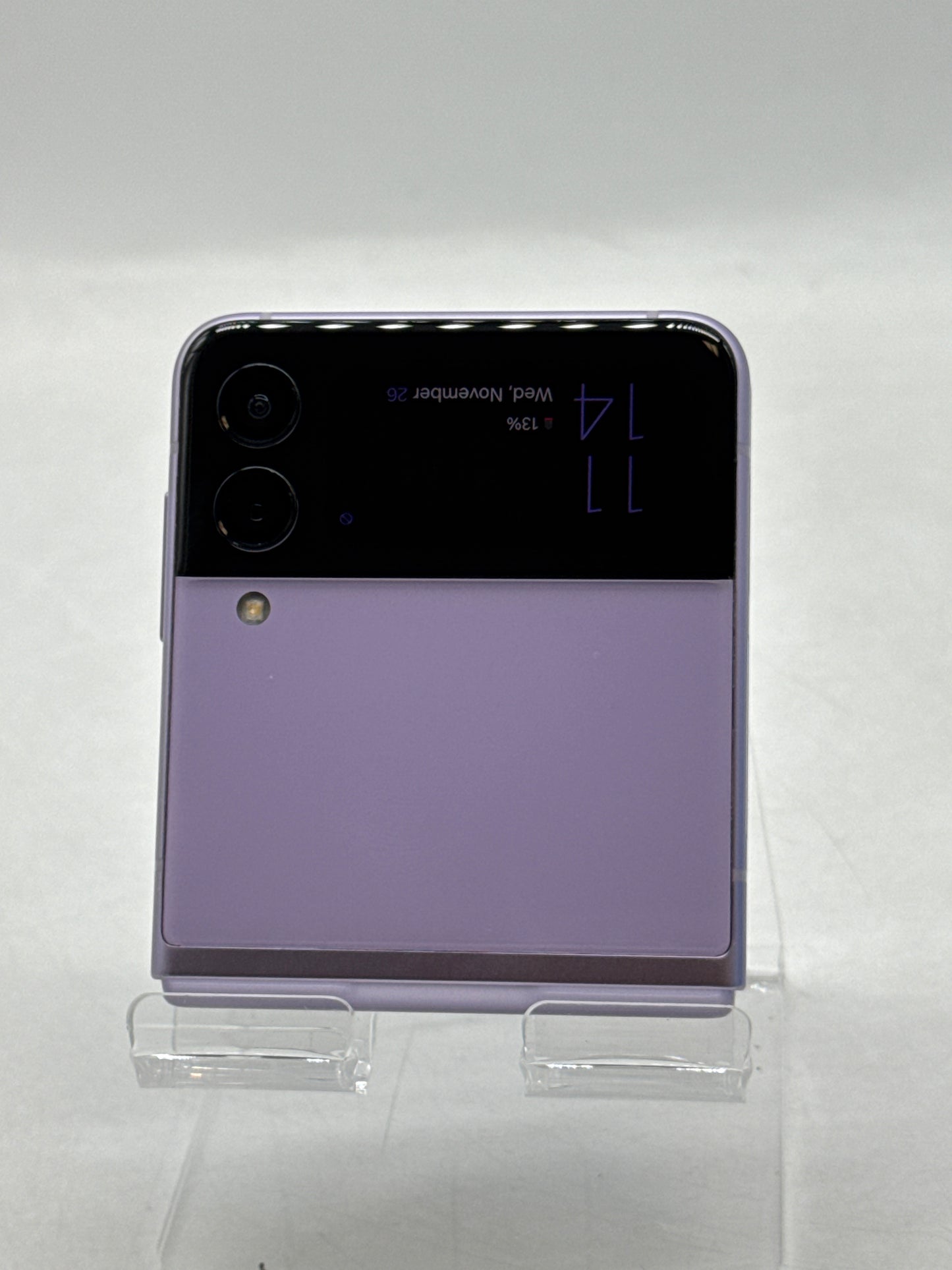 Unlocked Samsung Galaxy Z Flip3 6.7" SM-F711U 5G 128GB 8GB RAM Lavender