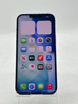 US Sprint/T-Mobile Apple iPhone 13 Pro Max A2484 128GB - Service Battery Read!