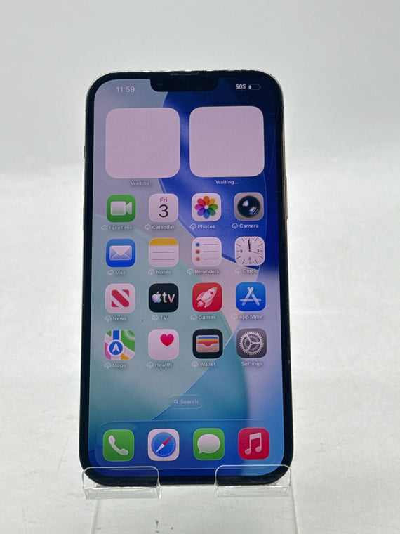 US Sprint/T-Mobile Apple iPhone 13 Pro Max A2484 128GB - Service Battery Read!