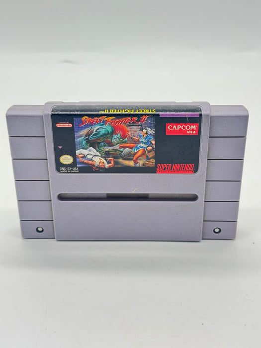 Street Fighter II Super Nintendo SNES Game Cartridge Free Shipping