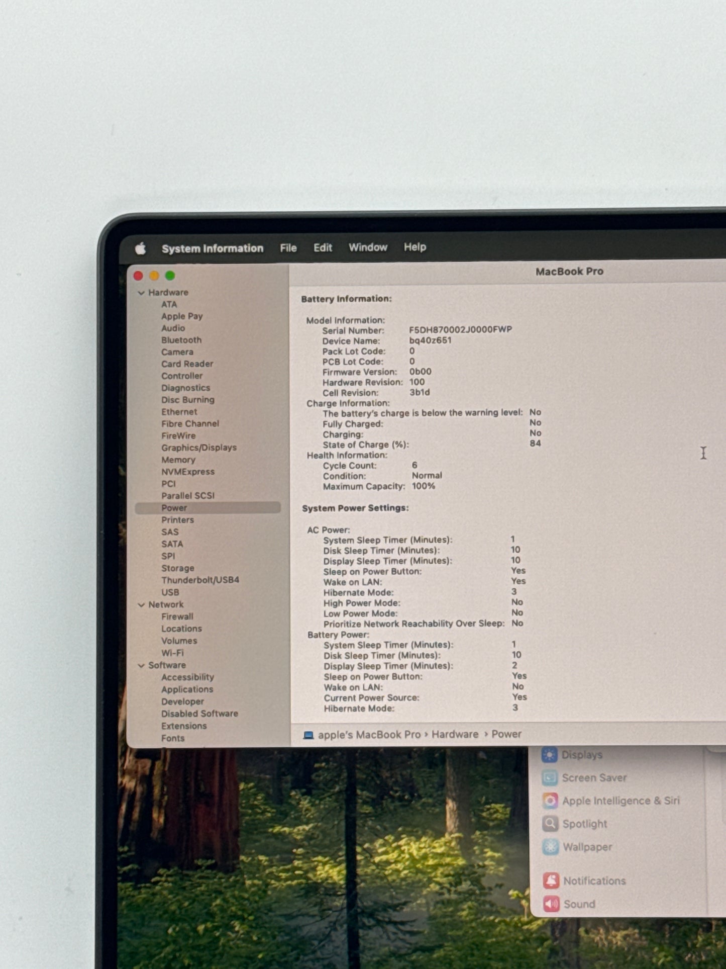 2024 Apple MacBook Pro 16.2" A3186 Apple M4 Max 14C-CPU 32C-GPU 1TB SSD 36GB RAM