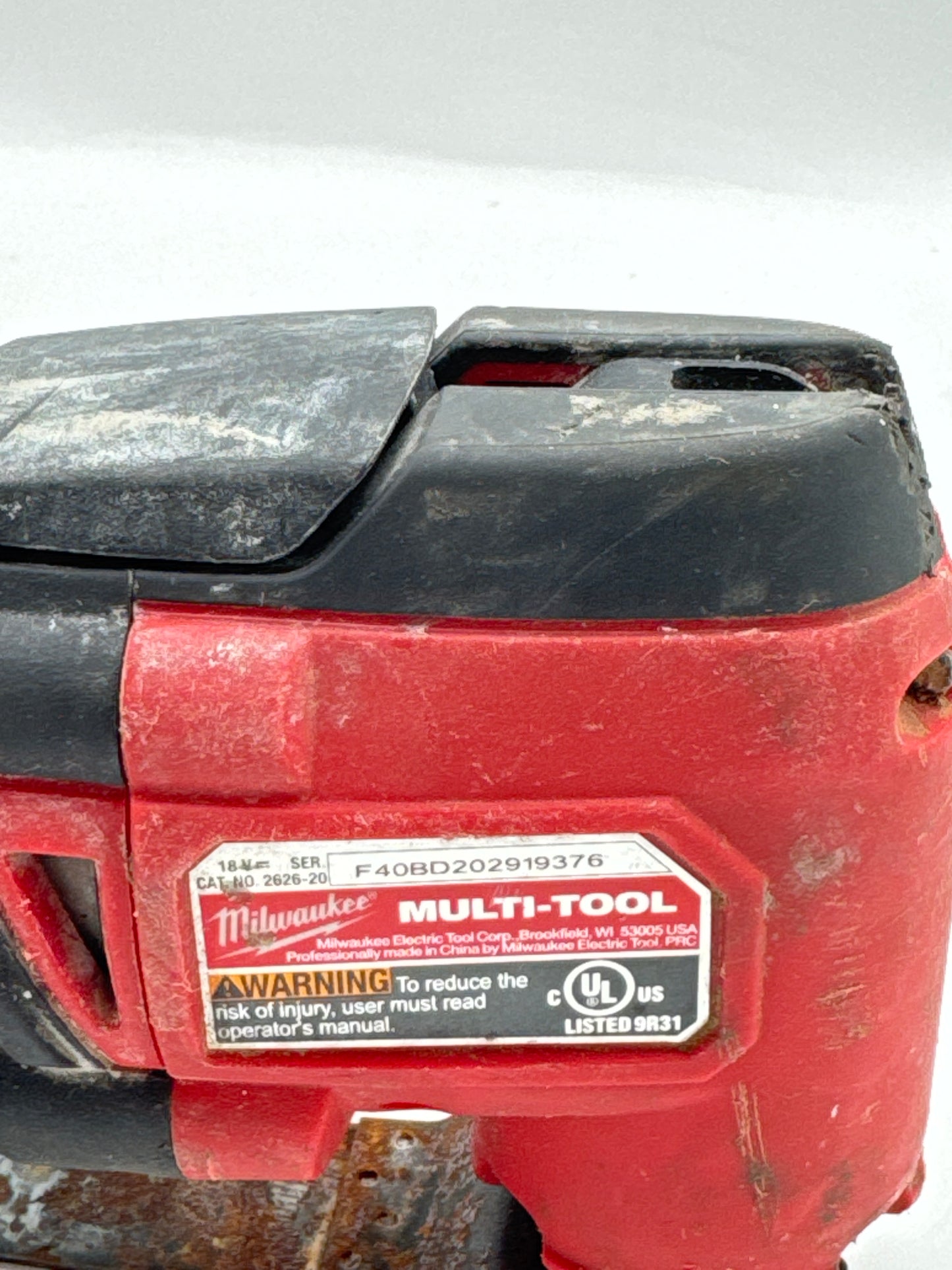 Milwaukee 2626-20 M18 Cordless Multi-Tool (Tool Only)