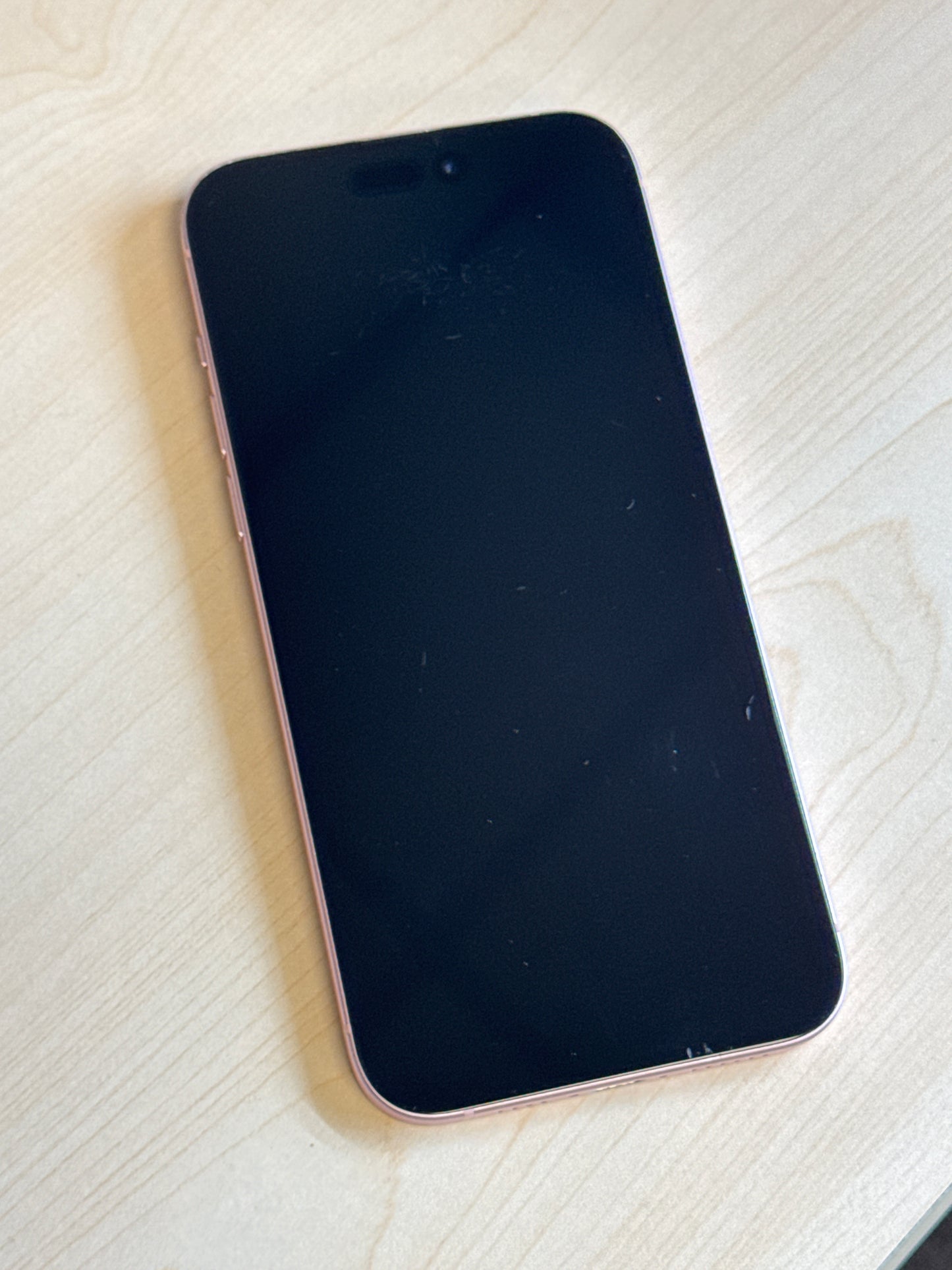 Unlocked Apple iPhone 15 Plus A2847 128GB Pink 96% Battery Health