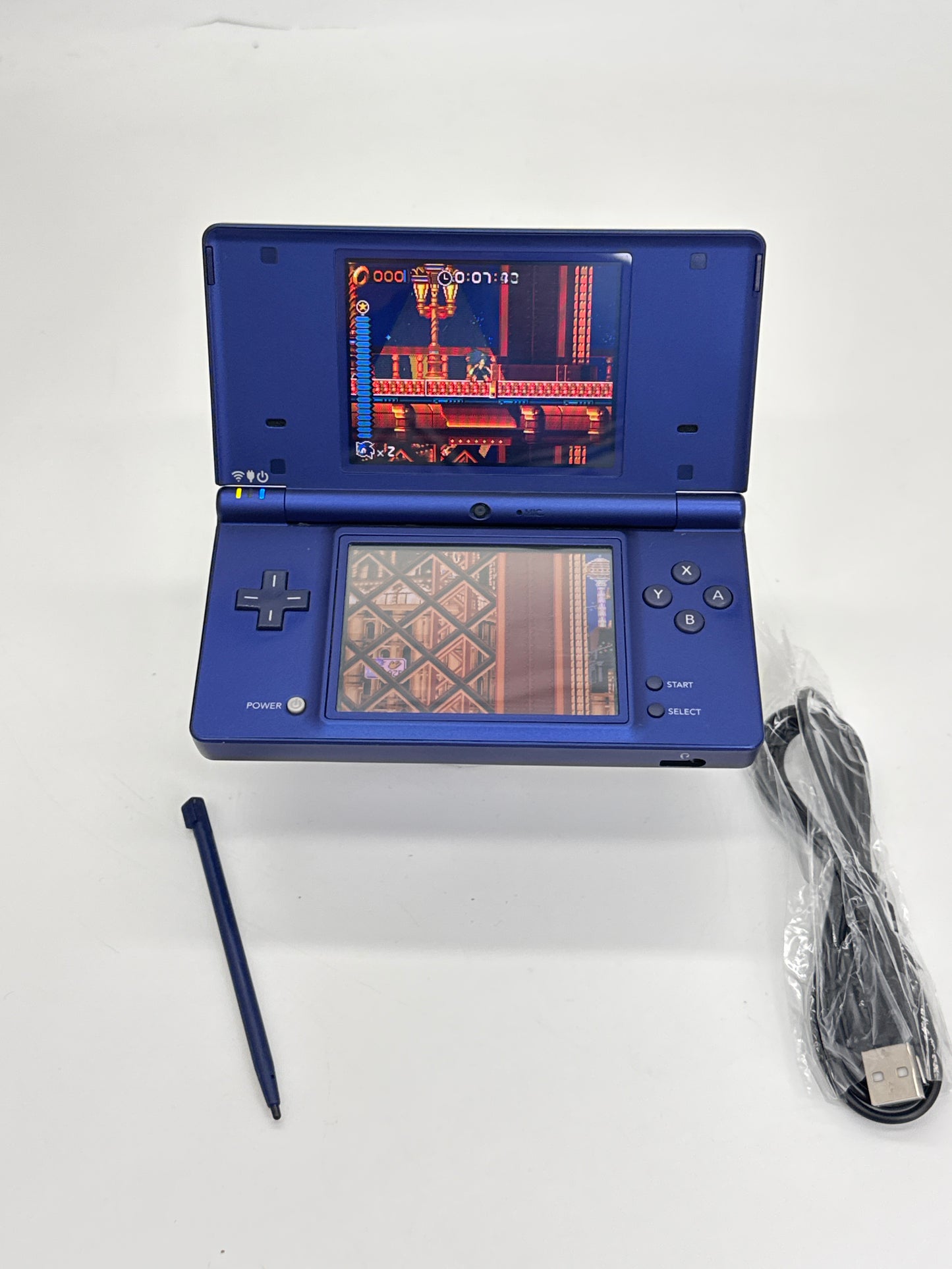 Nintendo DSi TWL-001(JPN) Blue Console #419 w/ Stylus & Charger