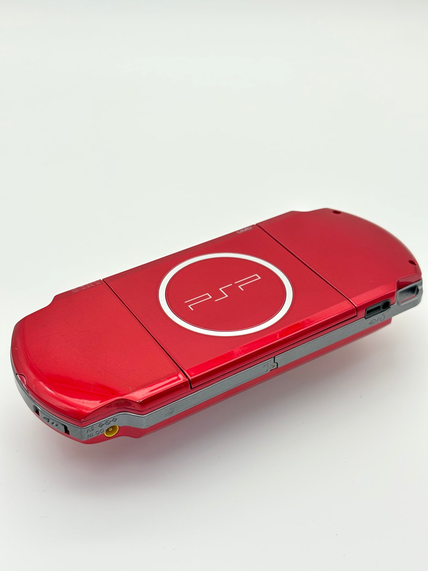Sony PSP-3000 Red Console #201 w/1200 mAh Battery