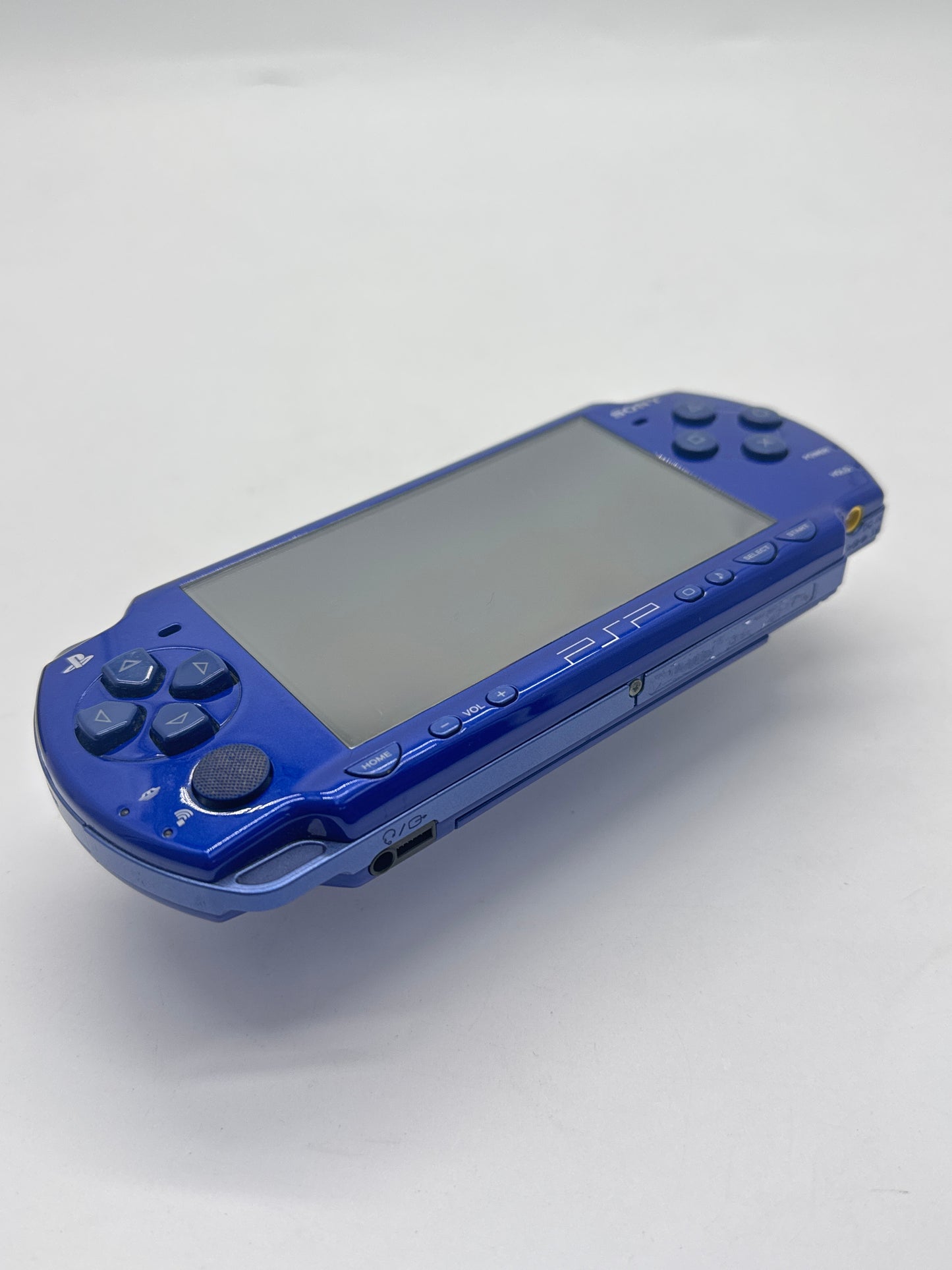 Sony PSP-2000 Blue Console Only #103 No Battery No Lid No Charger AS IS (Copy)