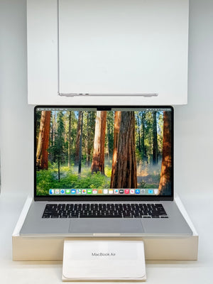 2025 Apple MacBook Air 15.3" A3241 M4 10C-CPU 10C-GPU  M4 24GB RAM 1TB SSD Silver