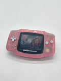 Nintendo Game Boy Advance AGB-001 Milky Pink Console #3 Missing Side Piece image 1