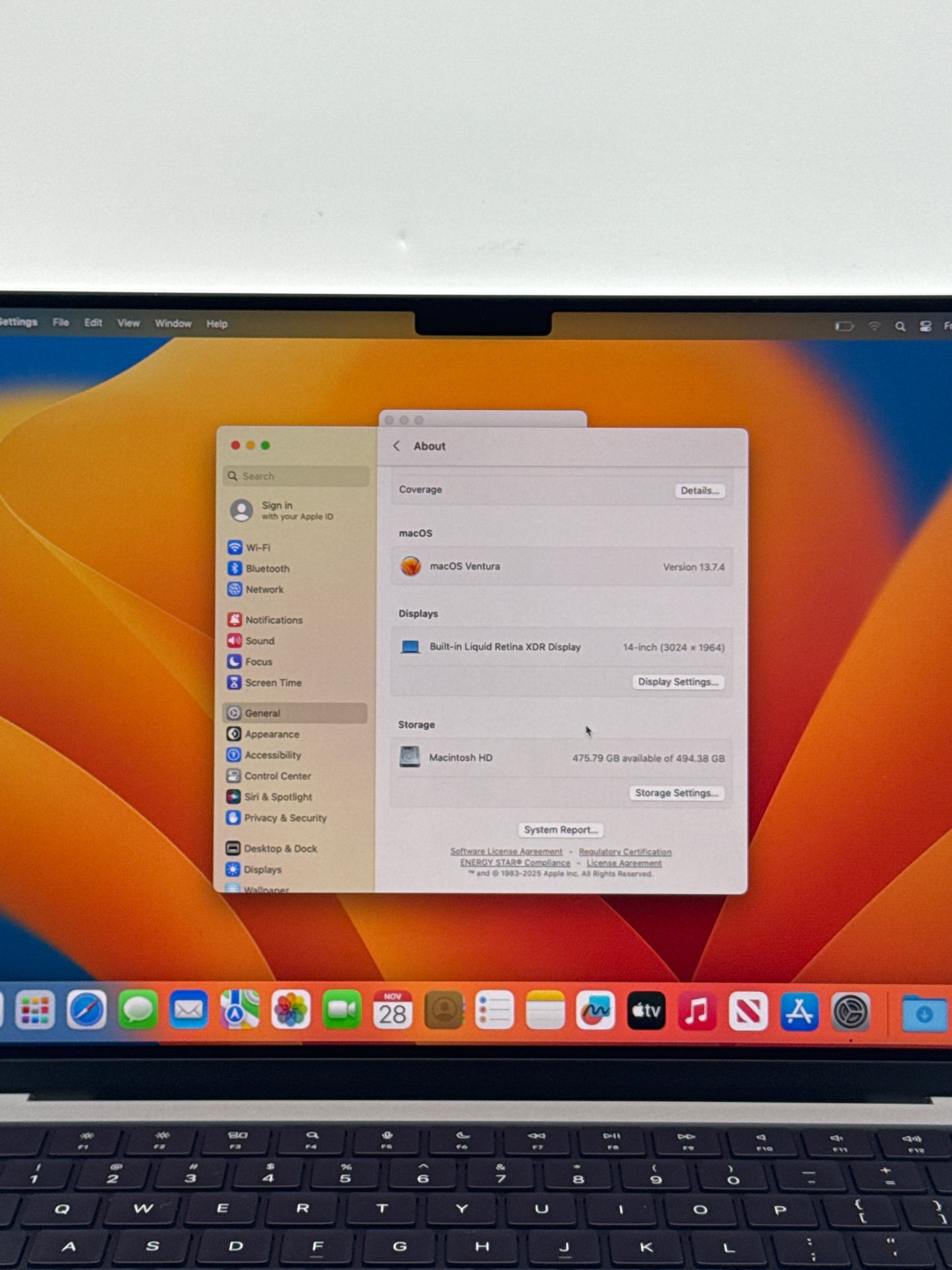 2023 Apple MacBook Pro 14.2" A2779 M2 Pro 16C-GPU 16GB RAM 512GB SSD - Read!