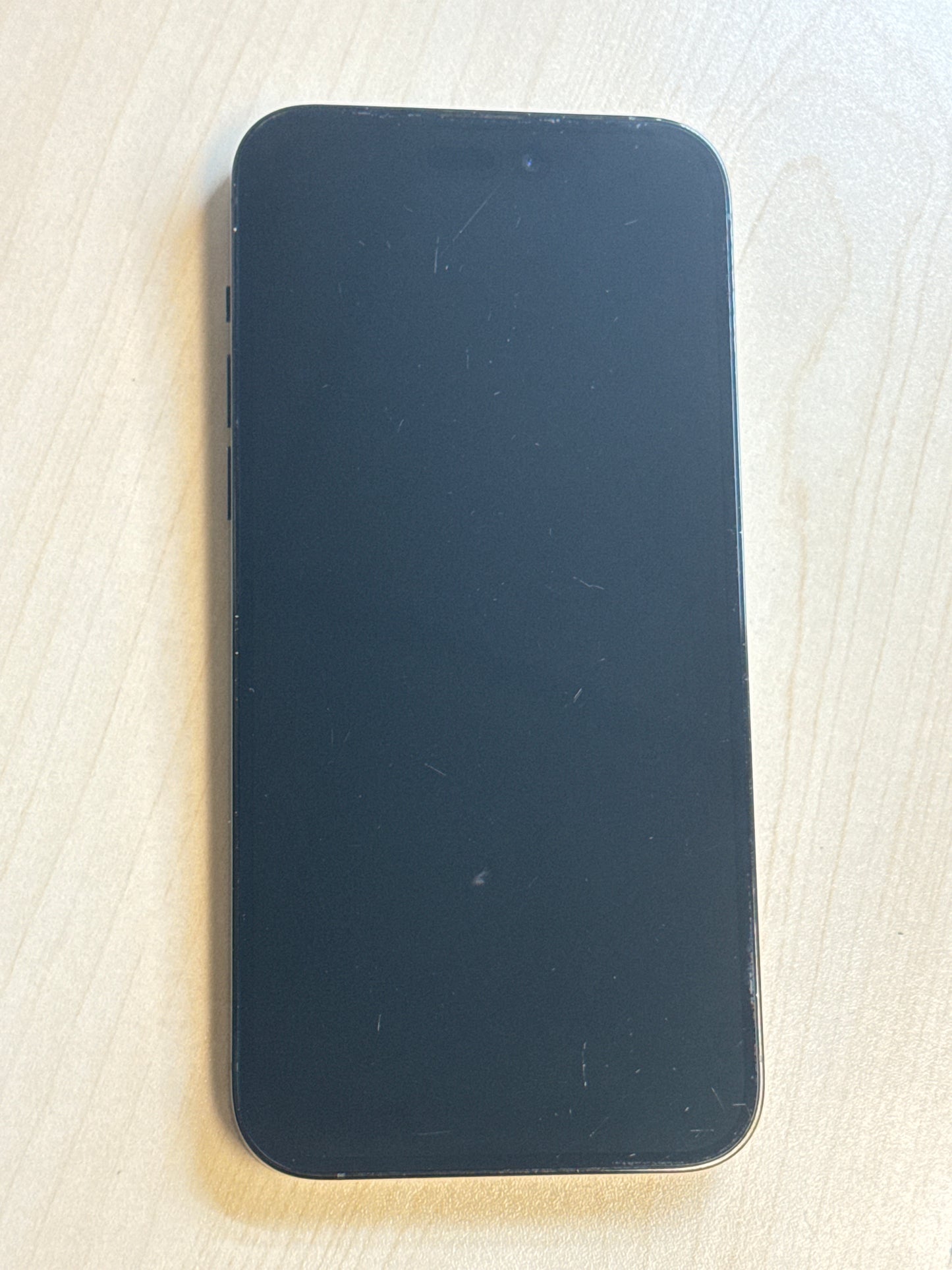 AT&T Apple iPhone 14 Pro Max A2651 256GB Space Black - Cracked Back Read!