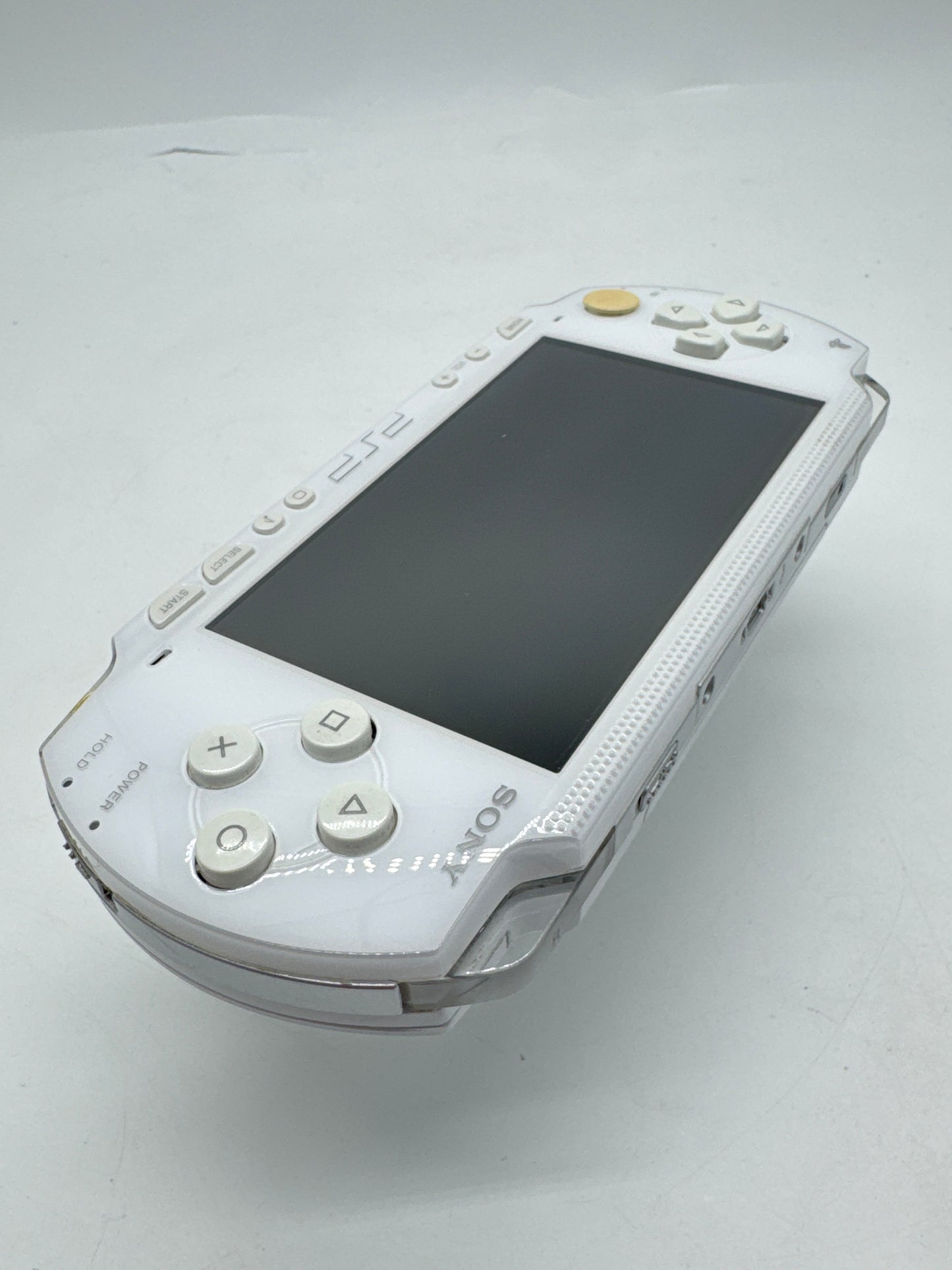 Sony PSP-1000 White Console #38 w/ 3600mAh Battery No Charger