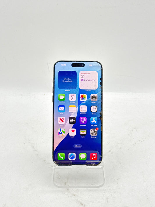 T-Mobile Apple iPhone 15 Pro Max A2849 256GB BH 88% Natural Titanium !Read