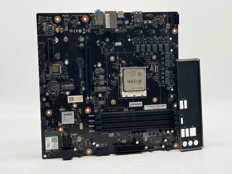 Lenovo AMDP19ME2 Motherboard AMD Ryzen 5 3600 CPU + I/O Shield Used