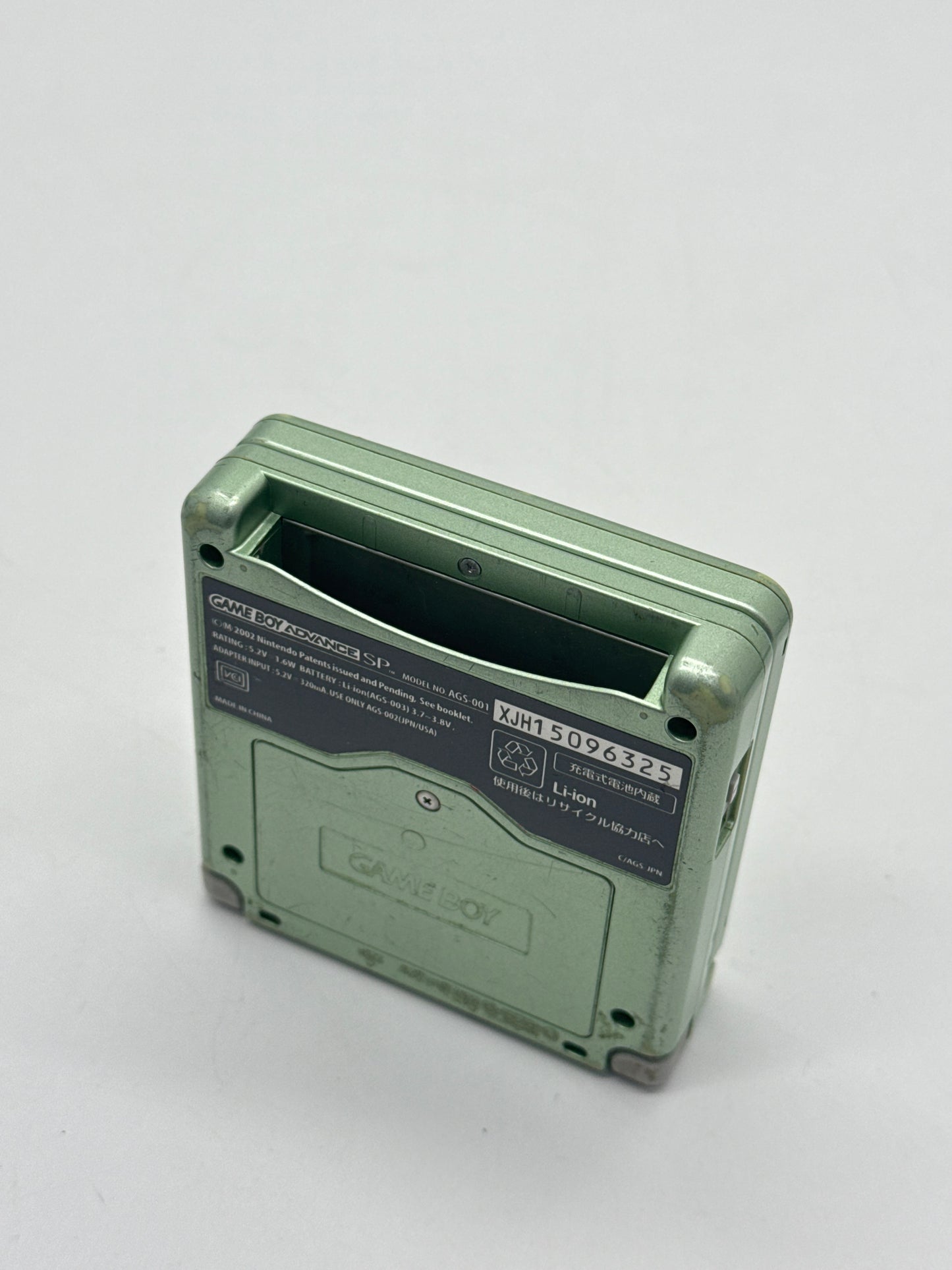 Nintendo Game Boy Advance SP AGS-001 Green Console #652 w/ Charger