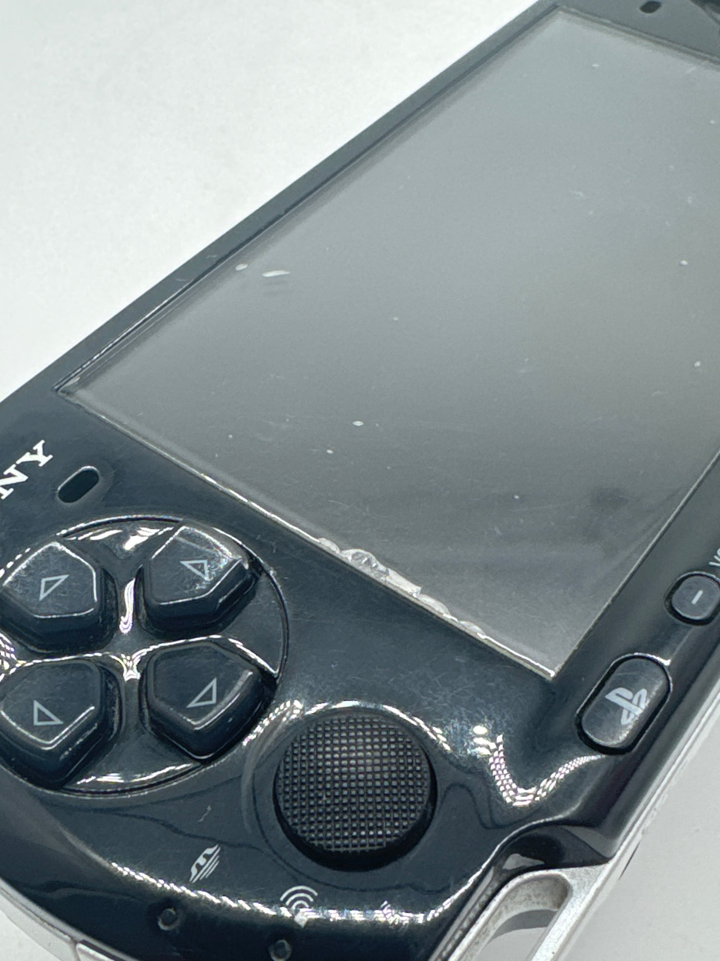 PlayStation Portable PSP-3000 Piano Black Console #663 w/ 2400mAh Battery - Noisy UMD