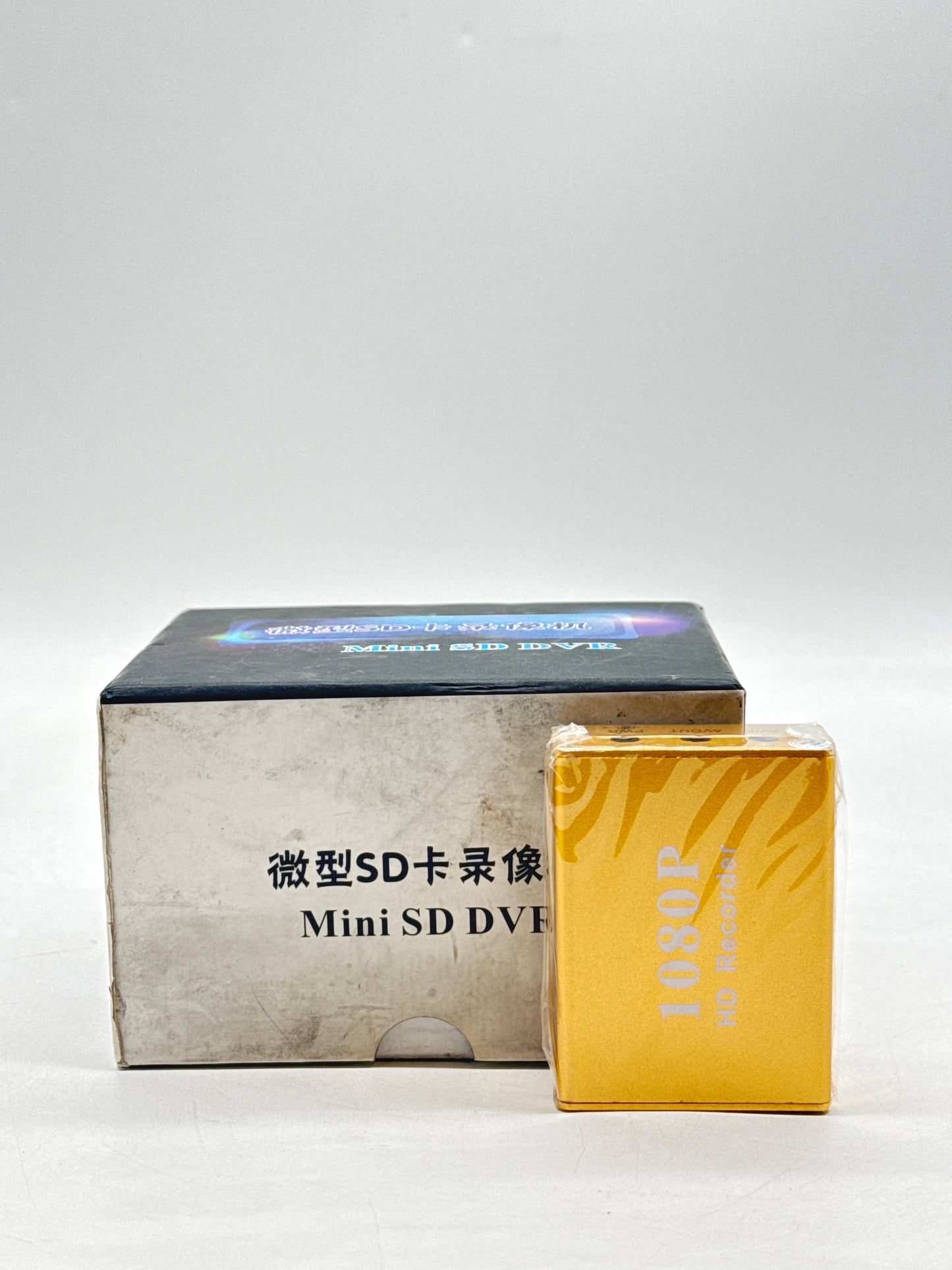 Gracetop Mini SD DVR Real-time Video Recorder Golden Color With Box