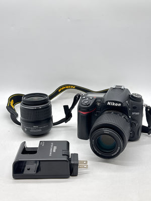 Nikon D7000 16.2MP Digital SLR Camera Bundle - Shutter Count 10716