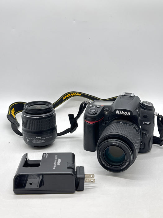 Nikon D7000 16.2MP Digital SLR Camera Bundle - Shutter Count 10716